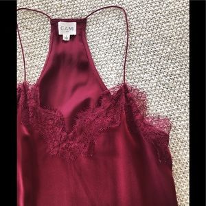 CAMI NYC Racer Lace Tank